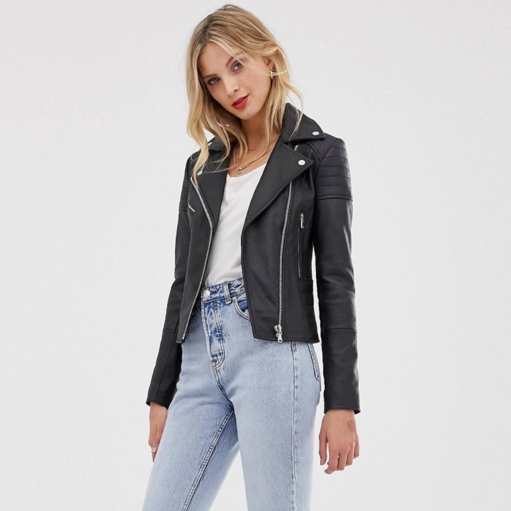 Leather jacket
